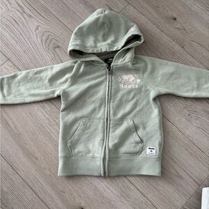 Roots Kids 3T Toddler Baby Green Hoodie